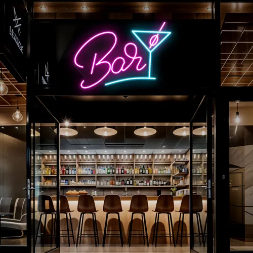 Oh Cocktail Bar Neon Sign - Bottle Openers Now