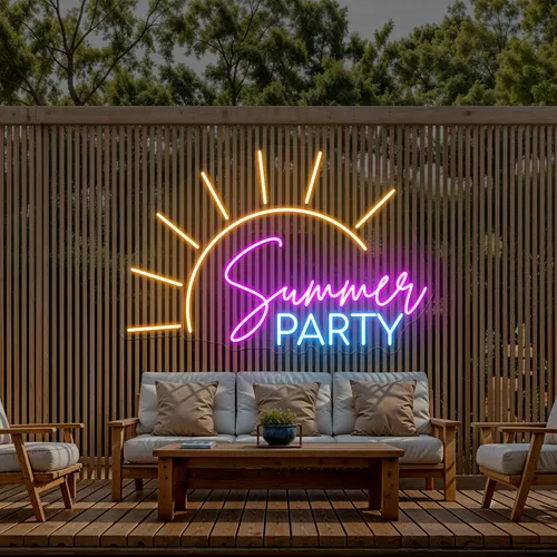 Cool Summer Party Neon Sign - Bottle Openers Now