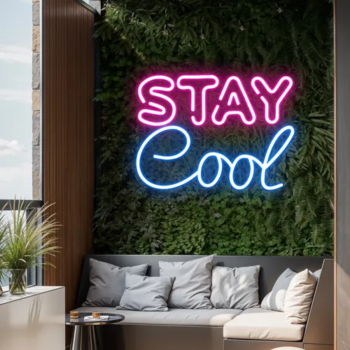 Stay Cool Neon Sign - Bottle Openers Now
