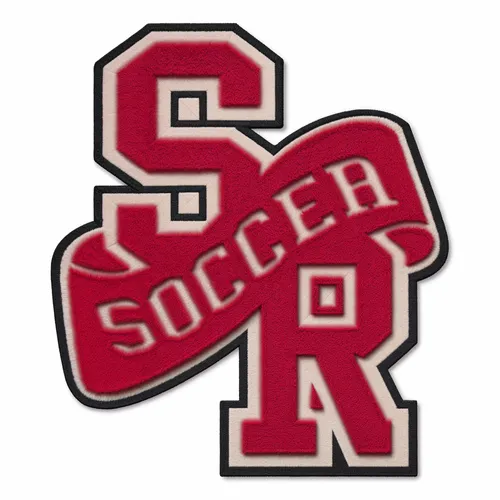 SR Soccer Letterman Jacket Patch - Bottle Openers Now