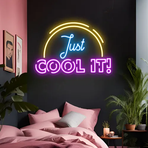 Just Cool It Neon Sign - Bottle Openers Now