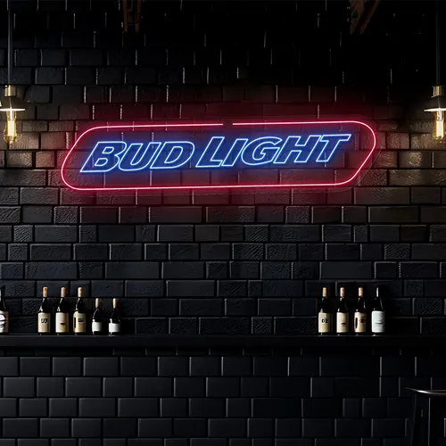 Chill Bud Light Neon Sign - Bottle Openers Now
