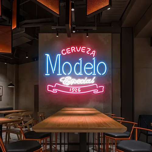 Modelo Neon Signs - Bottle Openers Now