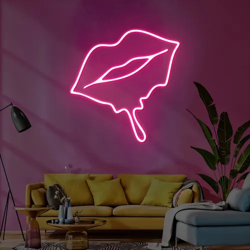 Pouty Lips Neon Signs - Bottle Openers Now