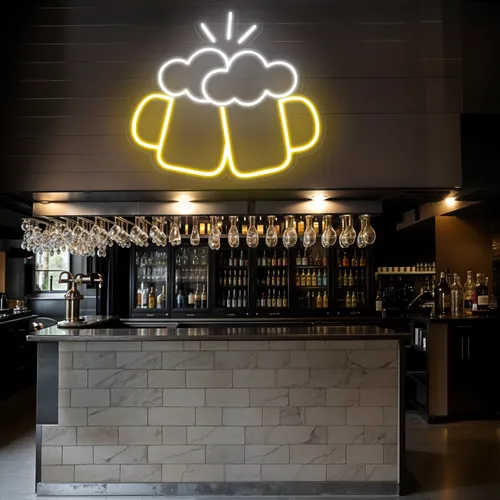 Chill Glass Neon Sign - Bottle Openers Now