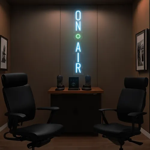 On Air Vertical Neon Sign - Bottle Openers Now