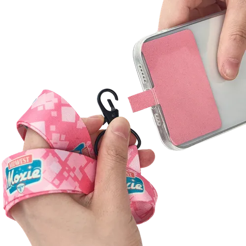 Lanyard & Blank Insert Phone Wallet - Bottle Openers Now