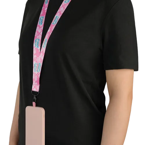 Lanyard & Blank Insert Phone Wallet - Bottle Openers Now