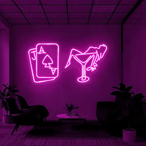 Vegas Night Neon Sign - Bottle Openers Now