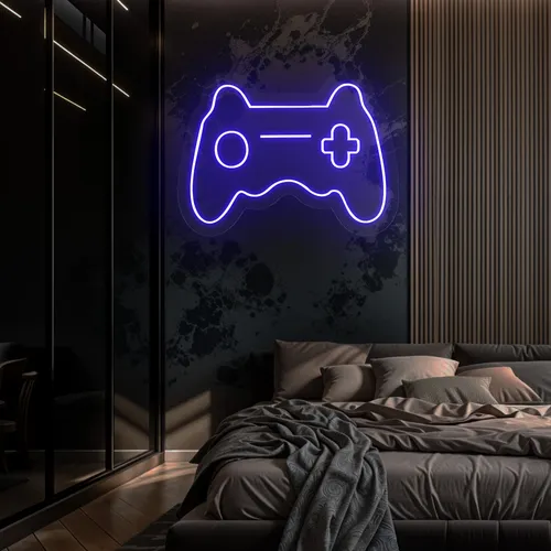 Game Controller Neon Sign - Bottle Openers Now