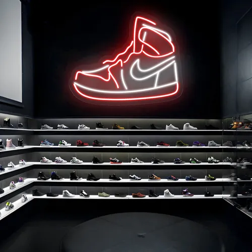 Mini Sneaker Neon Sign - Bottle Openers Now
