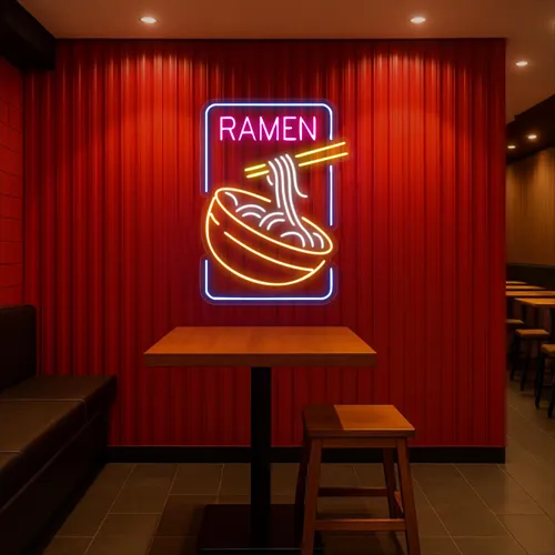 Custom Ramen Neon Signs - Bottle Openers Now