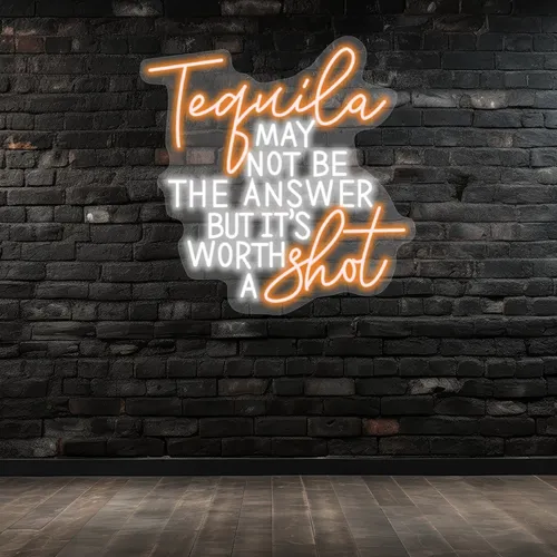 Custom Tequila Neon Signs - Bottle Openers Now