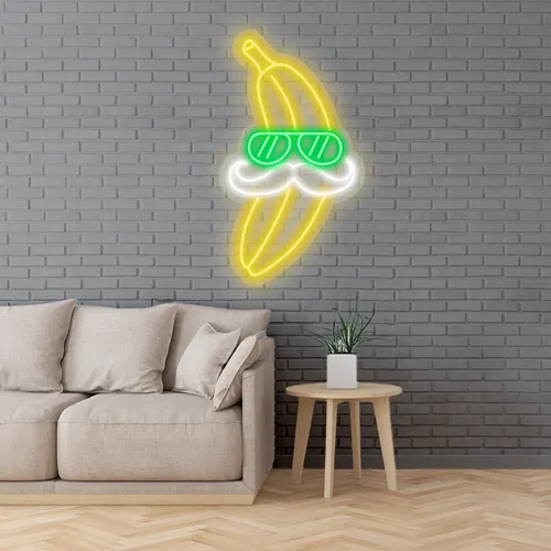 Custom Banana Neon Signs - Bottle Openers Now