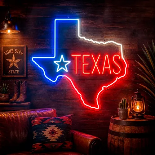 Custom Texas Neon Signs - Bottle Openers Now