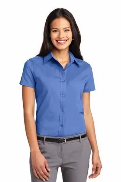 Port Authority Women's Short Sleeve Easy Care Shirt. L508 - Bottle Openers Now