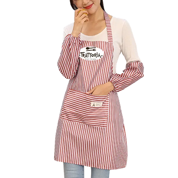 Waterproof Polyester Stripe Apron - Bottle Openers Now