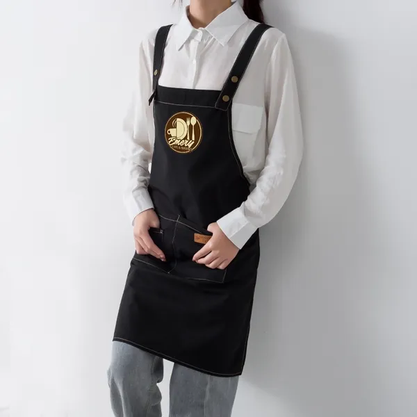 Strap Canvas Apron - Bottle Openers Now