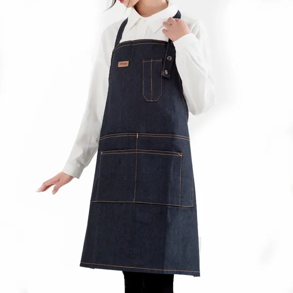 Denim Lanyard Apron - Bottle Openers Now
