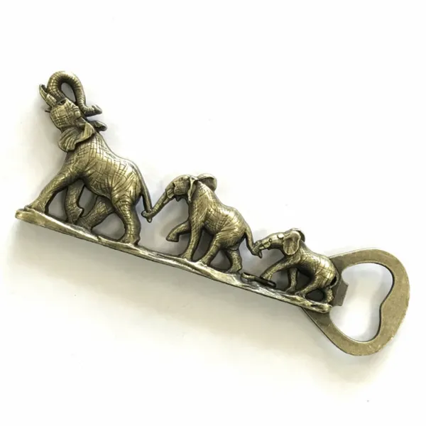 3D Elephants Bottle Opener - Bottle Openers Now