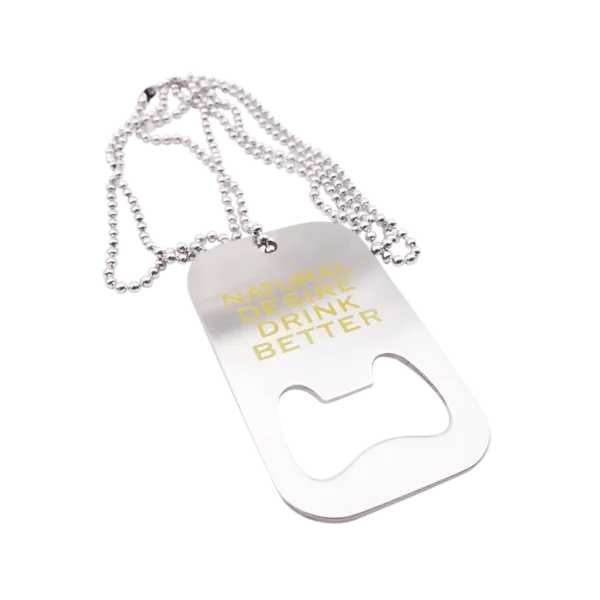 Dog Tag Bottle Opener - Bottle Openers Now