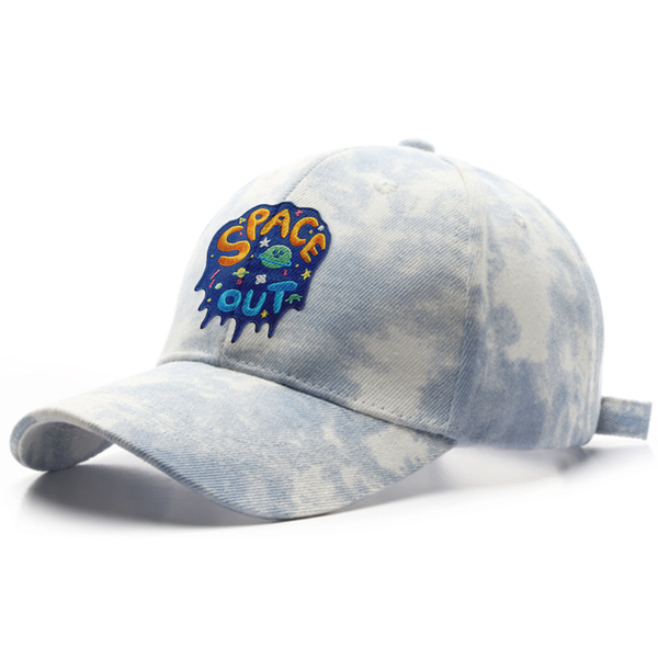 Tie-Dye Cotton Baseball Cap - Bottle Openers Now