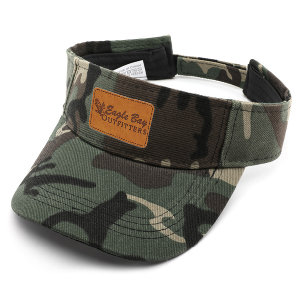 Unisex Polyester Camouflage Visor - Bottle Openers Now