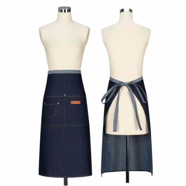 Extended Length Denim Apron - Bottle Openers Now