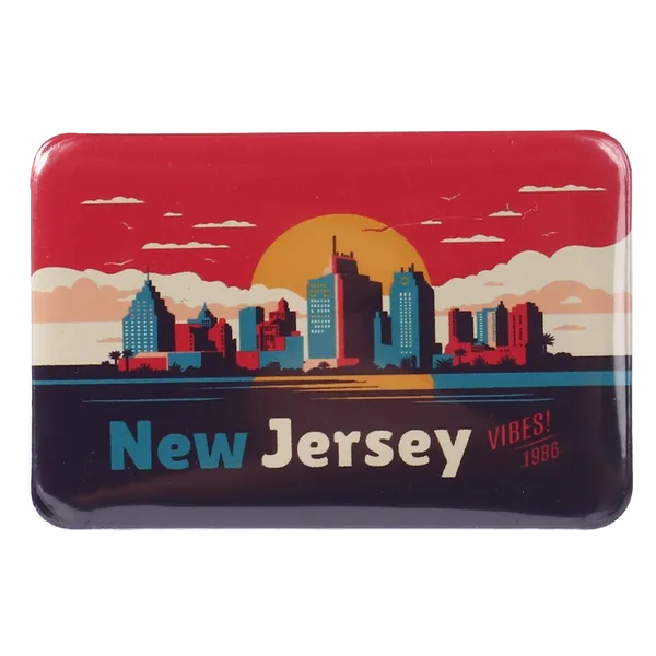 Rectangle Button - Bottle Openers Now