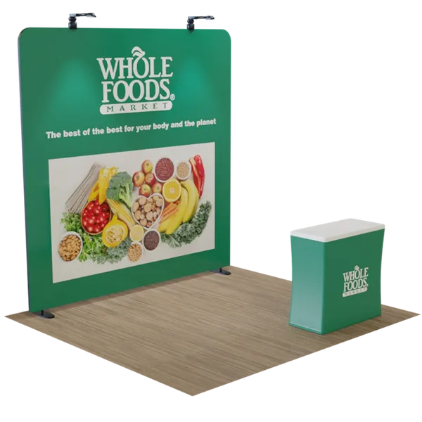 10' x 8' Straight Zip Up Display - Bottle Openers Now