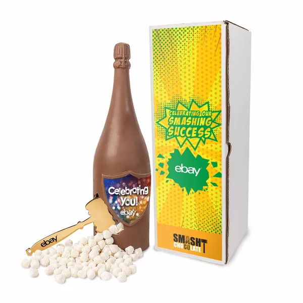 Mega Smash Chocolate with Champagne Bubbles - Bottle Openers Now