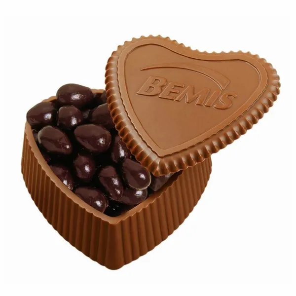 Heart Box with Premium Confection - Bottle Openers Now