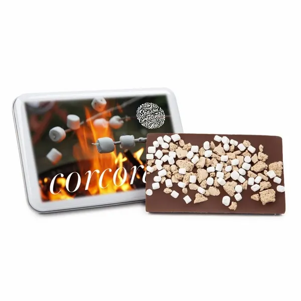 One of a Kind Tin with S'mores Bark - Bottle Openers Now