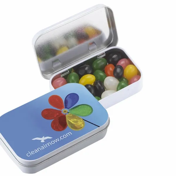 Rectangular Tin - Jelly Beans - Bottle Openers Now