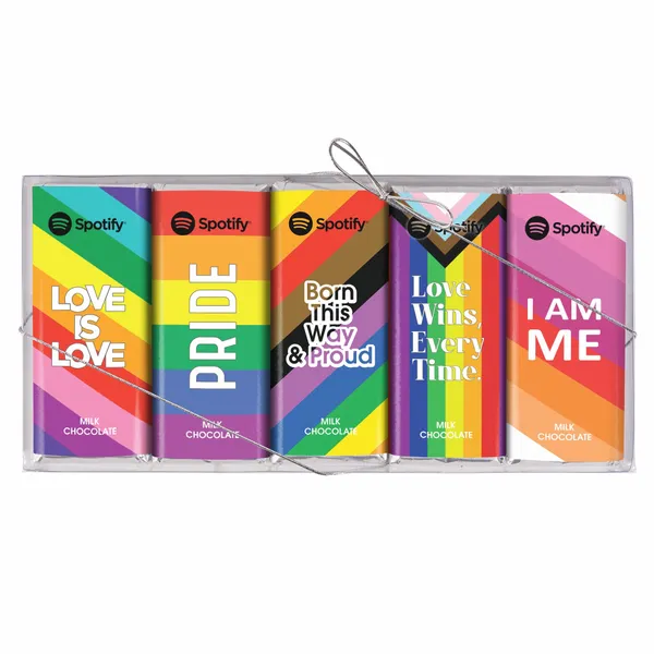 Pride 5 Pack Chocolate Bar Set - Bottle Openers Now