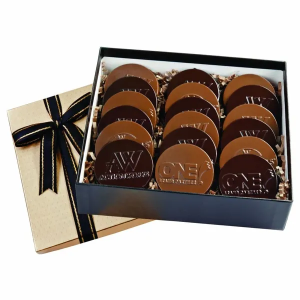Cookie Gift Box with 18 Round Cookies - Bottle Openers Now