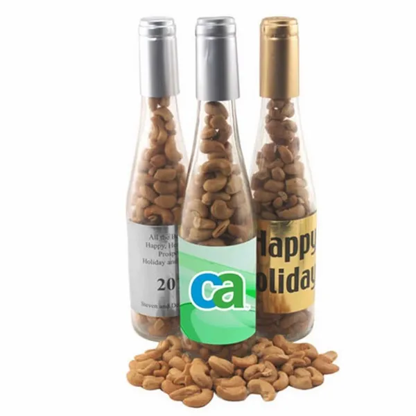 Champagne Bottle w/ Pistachios 11" - Bottle Openers Now