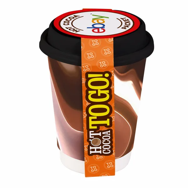 To-Go 12 oz. Cup with Hot Cocoa Packet - Bottle Openers Now