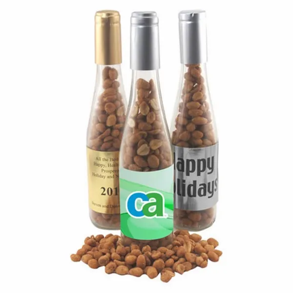 Champagne Btl Honey Rst Peanuts - Bottle Openers Now