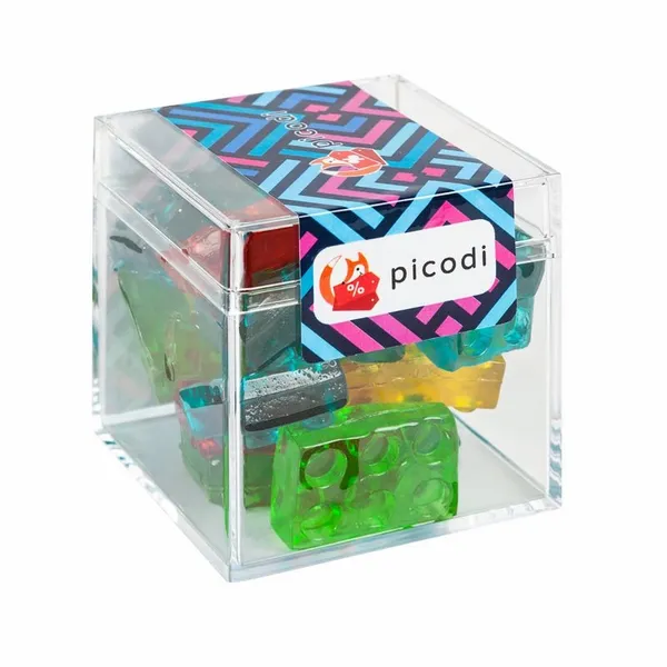 Clever Candy Sweet Boxes with Gummy 3D Blocks - Bottle Openers Now