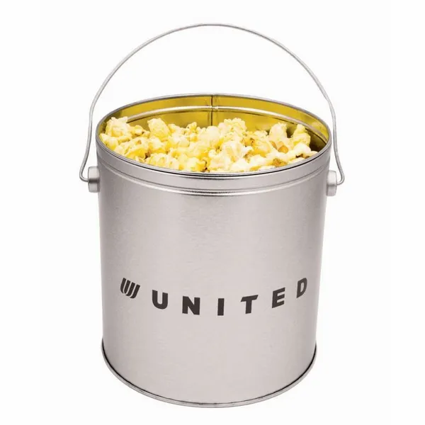 One Gallon Popcorn Tin - Butter Popcorn - Bottle Openers Now
