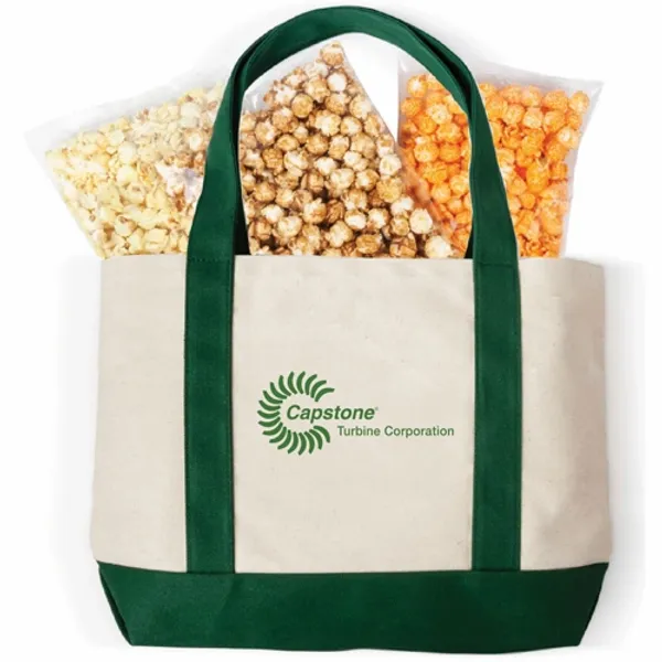 Snack On The Beach Canvas Boat Tote Gift Set - Bottle Openers Now