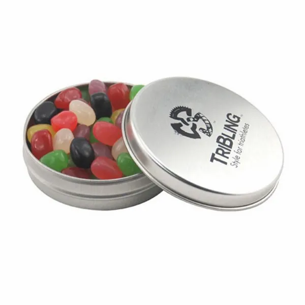 Round Tin with Jelly Beans - SBF2900 - Bottle Openers Now