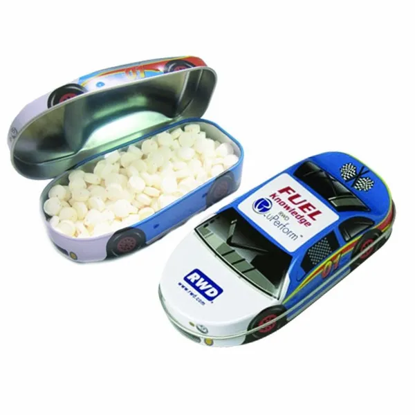Race Car Tin-MicroMints® - Bottle Openers Now