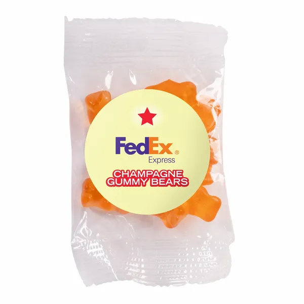 Candy By Color 1 oz. Goody Bag with Gummy Bears - Bottle Openers Now