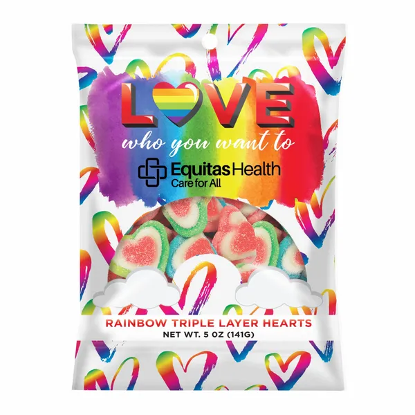 Pride Digibags with Triple Layer Hearts - Bottle Openers Now