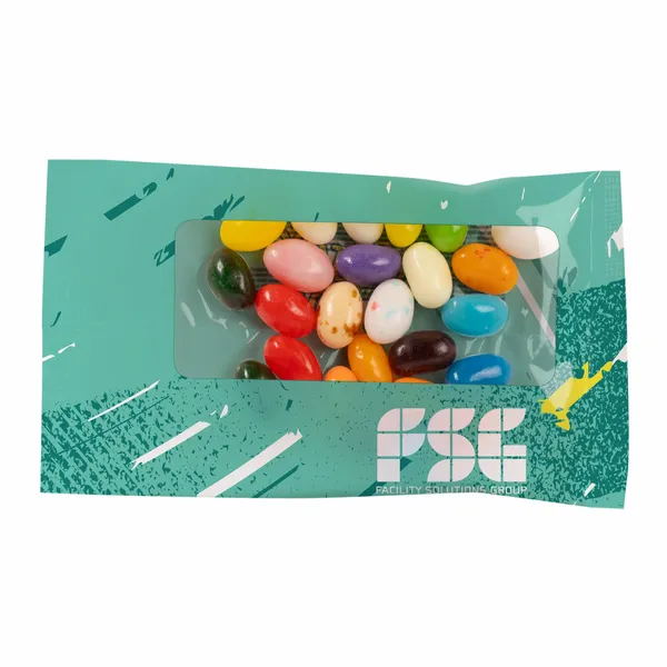 1oz. Full Color DigiBag™ with Gourmet Jelly Beans - Bottle Openers Now