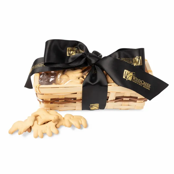 Gift Basket with Animal Crackers - Bottle Openers Now