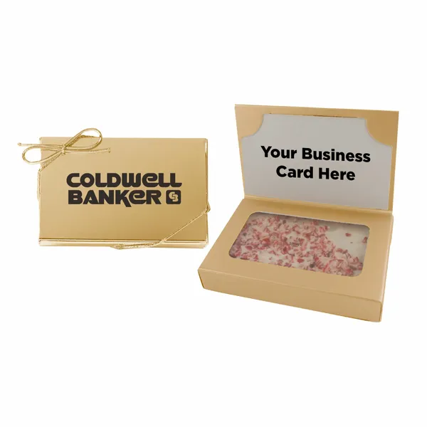 Business Card Box with Peppermint Bark - Bottle Openers Now