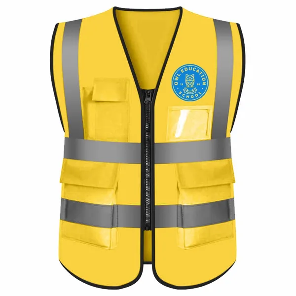 Multi-Pocket Professional Safety Vests - Bottle Openers Now